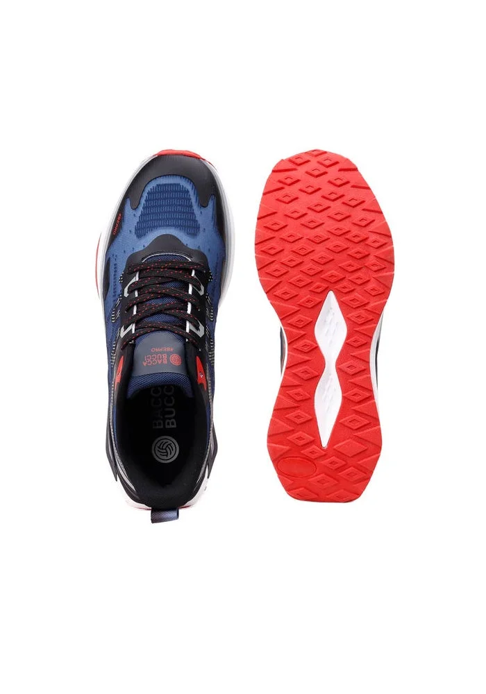Bacca Bucci Navy Blaze AXIOM Performance Shoes for Men | Best Price UAE
